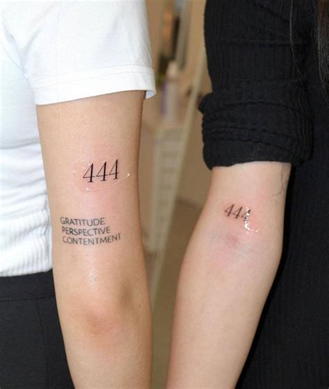 444 Best Friend Tattoo Meaning: A Comprehensive。